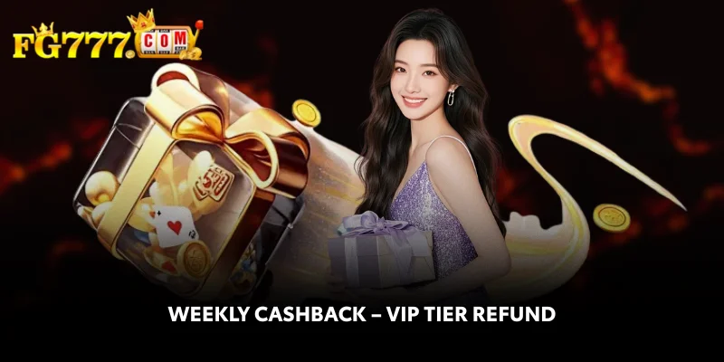 weekly cashback vip tier refund